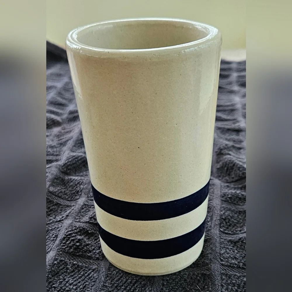 Roseville Stoneware Tumblers Set of Two